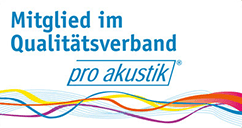 pro akustik Mitglied - Logo